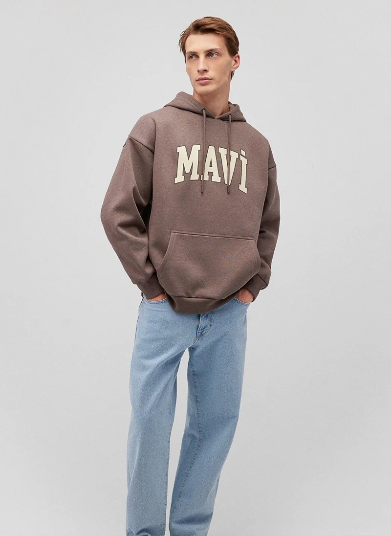 مافي MAVİ PRINTED SWEATSHIRT Falcon