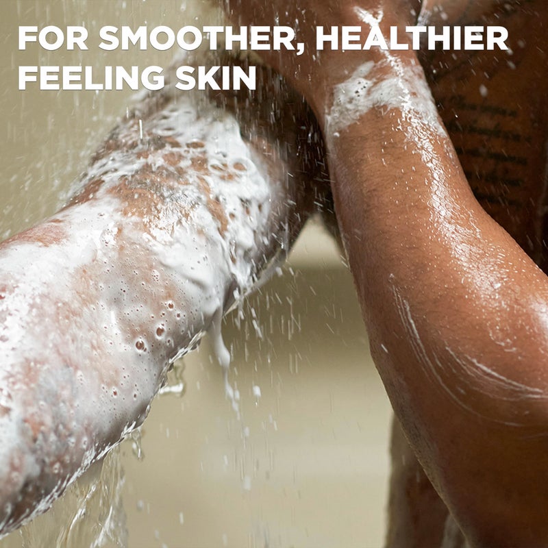 Dove Men+Care صابون دوف للرجال + العناية بار للتنظيف خشب الصندل + زيت الهيل 4 قطع لإعادة بناء البشرة في الحمام، بار 4 في 1 للشعر والجسم والوجه والحلاقة مع منظف نباتي وزيوت طبيعية 5 أونصات - Image 5