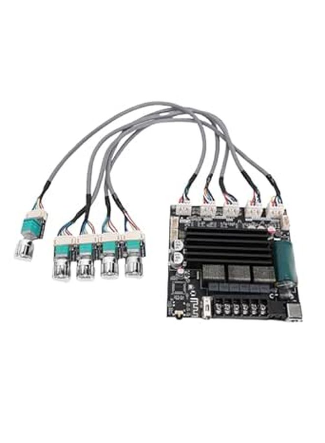 2 Channel Bluetooth Digital Amplifier Board 100W Power Amp Module TPA3221 Chip With Extension Cable For Home Theater Square And DIY Speakers - Image 1