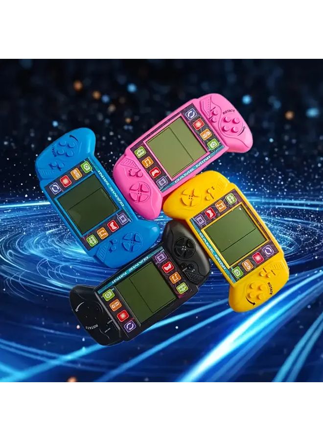 Blue Retro Handheld Game Console Portable LCD Video Player for Kids Gift - Image 3