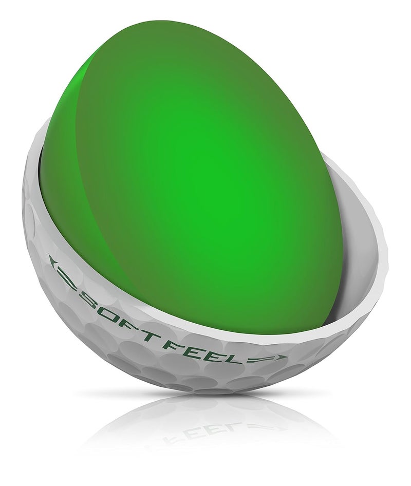Srixon Soft Feel Golf Balls, White (One Dozen) - Image 4