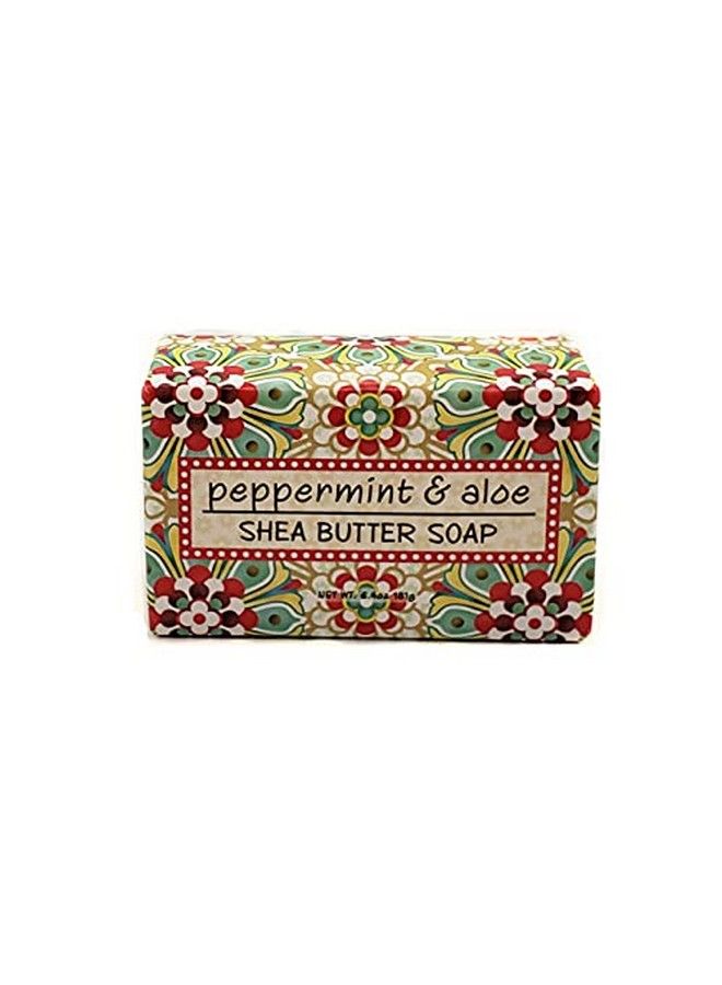 Greenwich Bay Trading Company Garden Collection: Peppermint Aloe (6.4Oz Bar Soap) - Image 1
