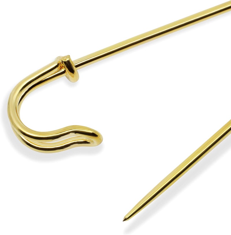 Dritz 62 Skirt/Kilt Pins - Brass Finish, 3-Inch (2-Count) - Image 3