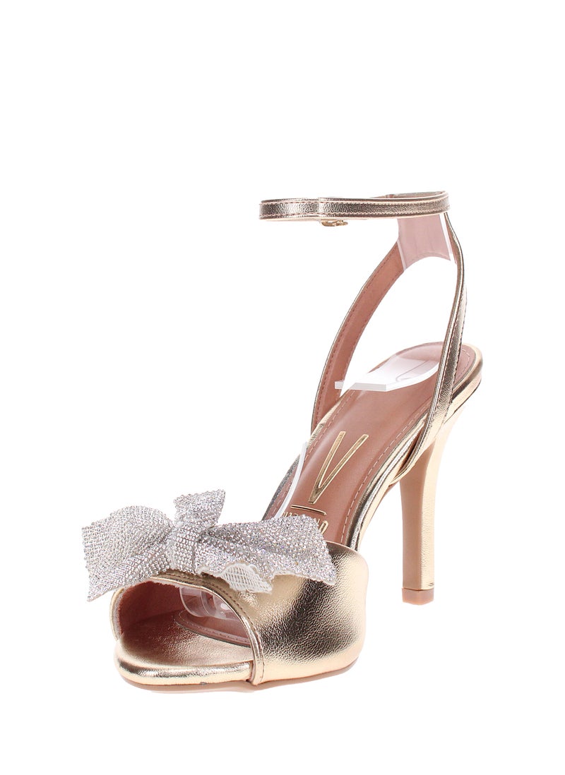 فيزانو صنادل حفلات فيزانو نسائية ذهبي - Image 2