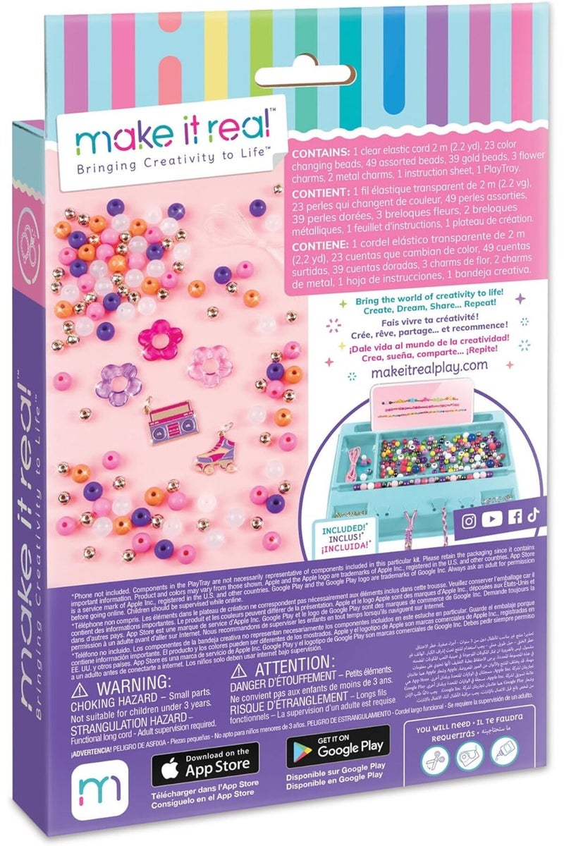 Make It Real Color Reveal DIY Bracelets Jewelry Kit (119 Pieces) - Image 2