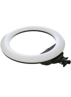 التخطيط Plocama Live-R45 LED ضوء حلقي ناعم مع حامل ثلاثي القوائم | برو 3 أوضاع ألوان (أبيض، دافئ، بارد) | منافذ شحن USB مزدوجة | جهاز التحكم عن بعد متضمن | دوران 360 درجة | قطر 17.72 بوصة | حامل ثلاثي القوائم قابل للتعديل | مثالي للتصوير الفوتوغرافي والمكياج والبث المباشر ومكالمات الفيديو  - Image 2