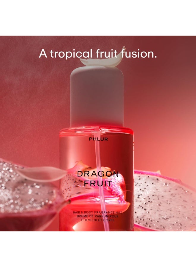 PHLUR Dragon Fruit Body Mist - Hair & Body Fragrance Mist - Dragon Fruit, Peony, Sandalwood & Vanilla Body Spray (8 Fl Oz) - Image 2