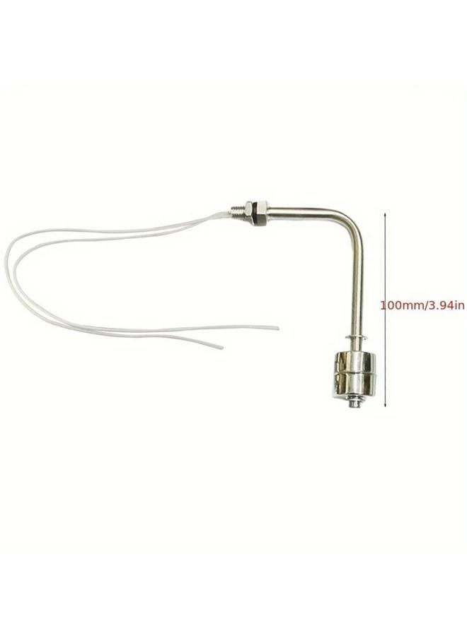 200mm Stainless Steel Ball Float Valve Side Mount 3 Way Shut Off Corrosion Resistant Flow Control - Image 5