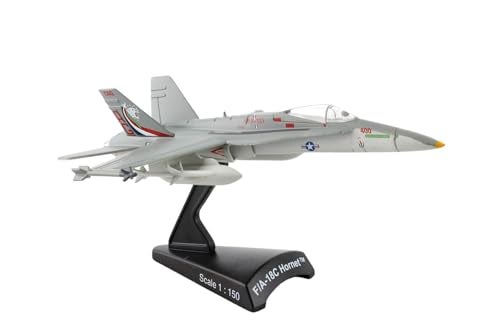Daron Worldwide Trading F/A-18C VFA131 Wildcats Vehicle,Silver - Image 1