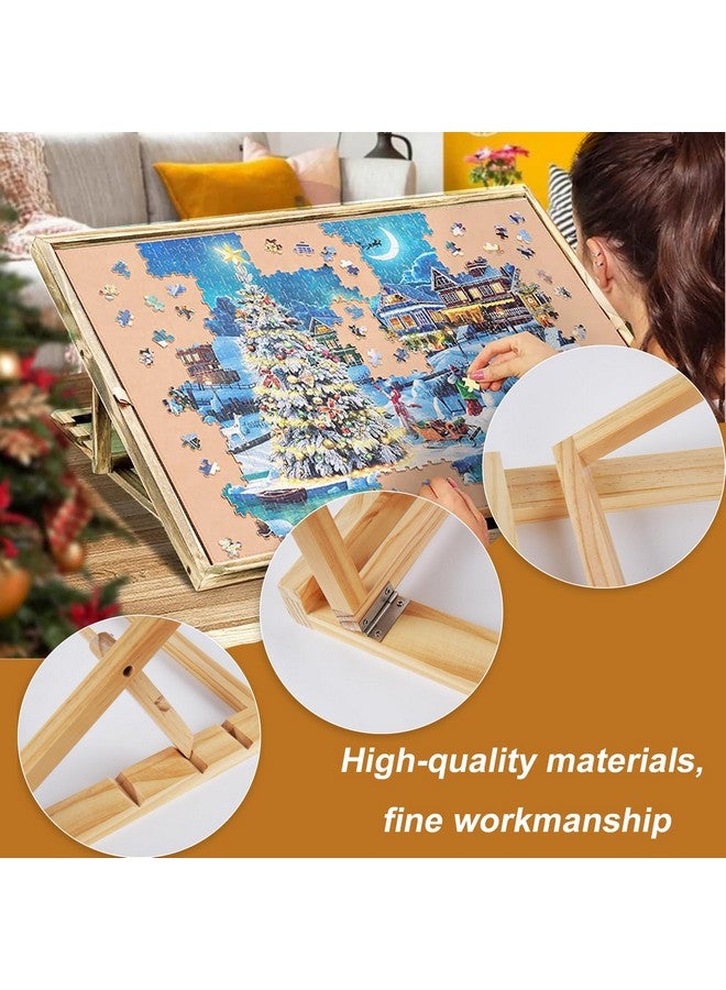 SoeKoa Puzzle Board Stand, Puzzle Board Stand for Tely,Puzzle Holder Board Portable, Puzzle Holder Board Can Stand, High Tilt Angles with 3 Adjustable High and Low Tilt Angle18.89x 13.38(Only Stand) - Image 4