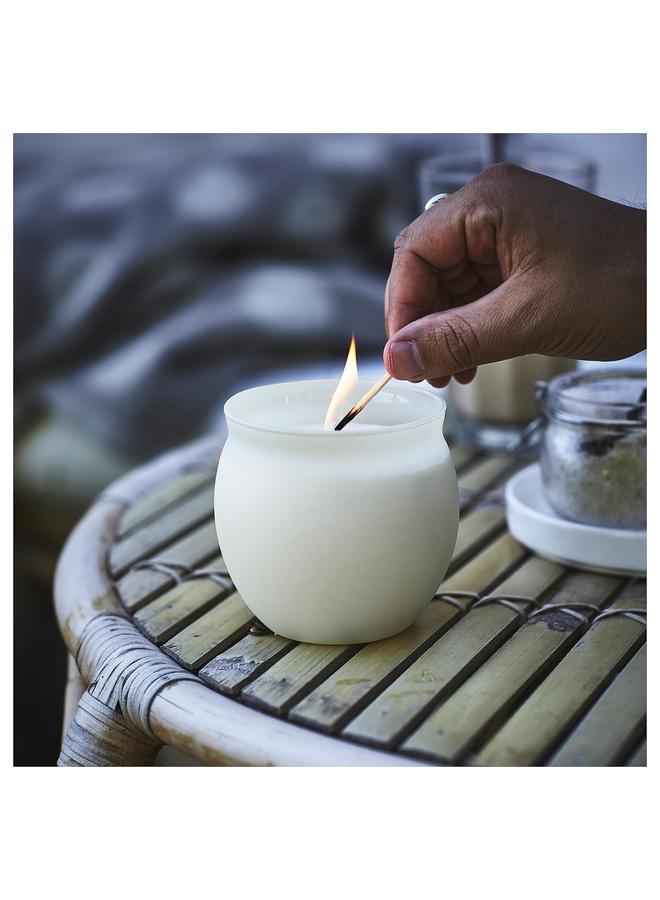 إيروريكس شمعة معطرة في زجاج، فانيليا/بيج فاتح، 50 ساعة - Image 3