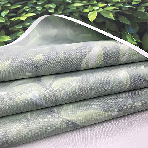 OUYIDA 8X8FT Green Leaves Photography Backdrops Leaf Green Vertical Texture Backdrop Birthday Background for Birthday Party Seamless Photo Booth Vinyl Backdrop PCK41B - Image 5