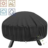 Shinestar SHINESTAR Fire Pit Cover for Landmann Big Sky Fire Pit, Heavy Duty Waterproof 32 Inch Round Fire Pit Cover  - Image 1