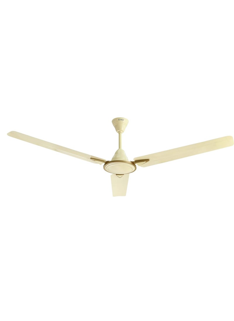 Reef REEF Arrow Indoor Ceiling Fan – Ivory & Gold Finish | Modern 3-Blade Design | Quiet Operation & Energy Efficient | Ideal for Living Rooms, Bedrooms, Dining Rooms, and Kitchens  - Image 2