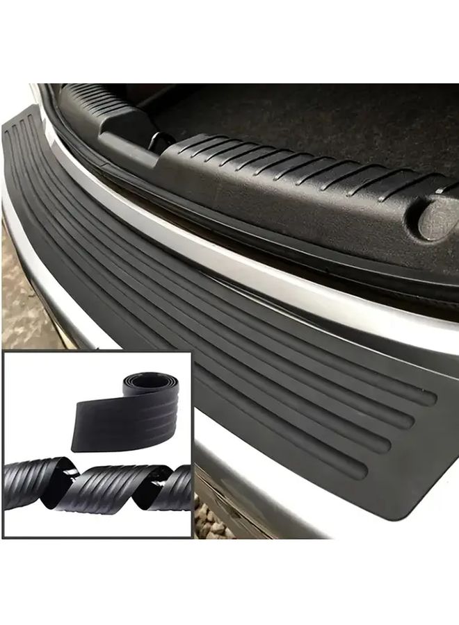 Rubber Car Trunk Protector Scratch Resistant Threshold Guard Board Prevents Damage - Image 1