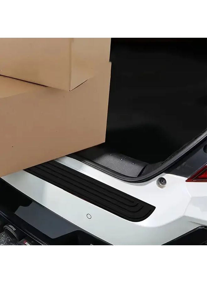 Rubber Car Trunk Protector Scratch Resistant Threshold Guard Board Prevents Damage - Image 3