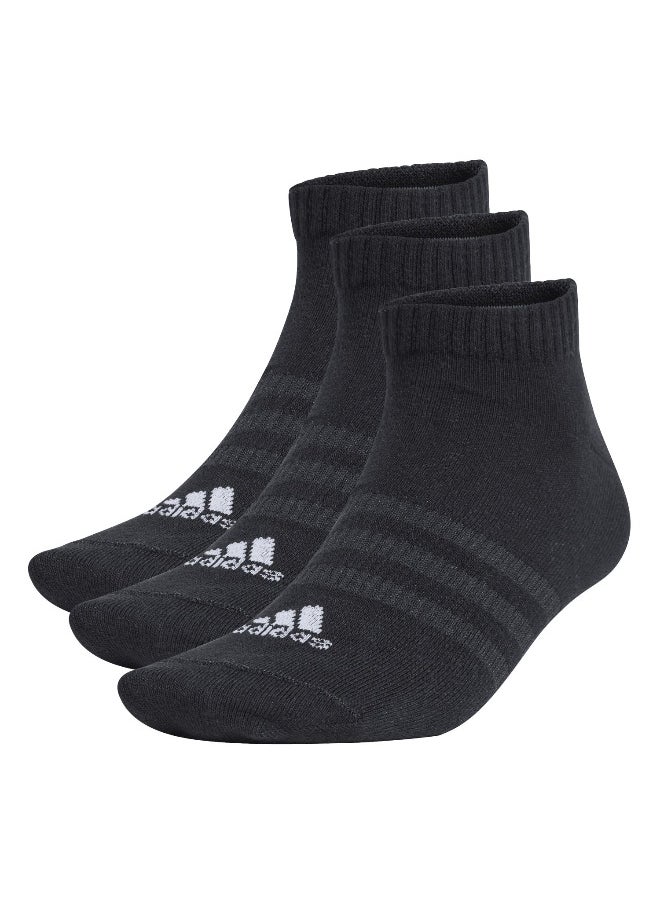 Adidas adidas thin&light sportswear 3 pair pack unisex no show socks  - Image 1