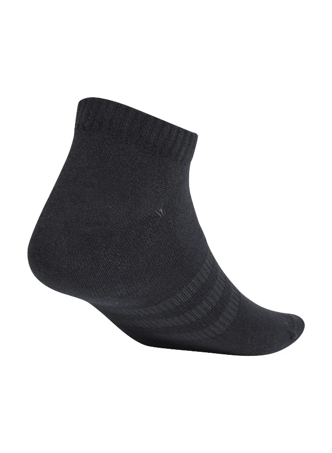 Adidas Adidas T Spw Low 3P Black Training Socks For Unisex 10K - 11.5K