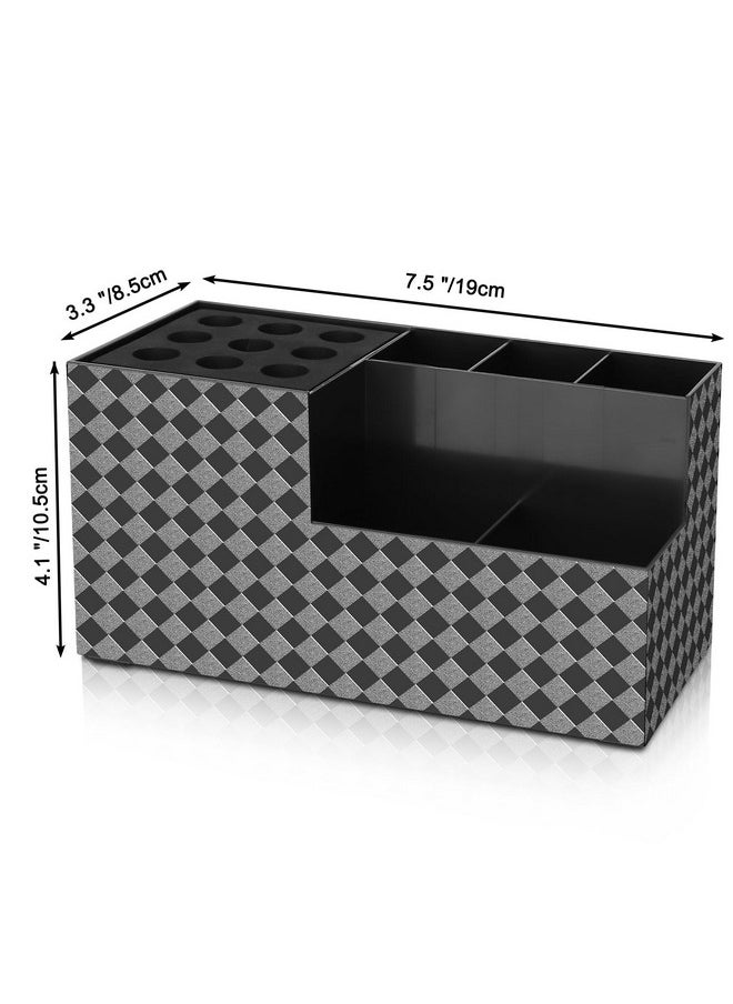NICEMOVIC - NICEMOVIC Barber Scissors Holder Box, Barber Accessories Barber Supplies, Professional Salon Hairdressing Scissors Rack Holder Storage Organizer for Hairstyling Combs Clips Brushes - Image 1