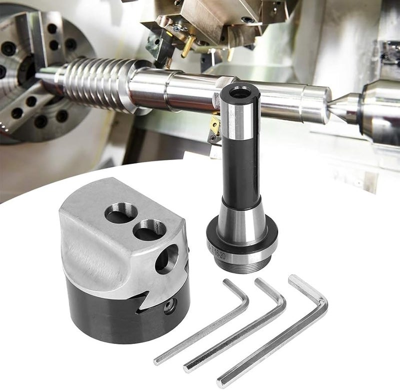 R8 Shank Boring Head 3 4 Inch Adjustable Precision Tool for Wood Metalworking Lathes with 3 Wrenches - Image 4