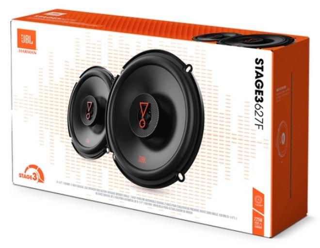 JBL Stage3 627F Car Speakers  6.5" Slim Design   2 Years Warranty - Image 1