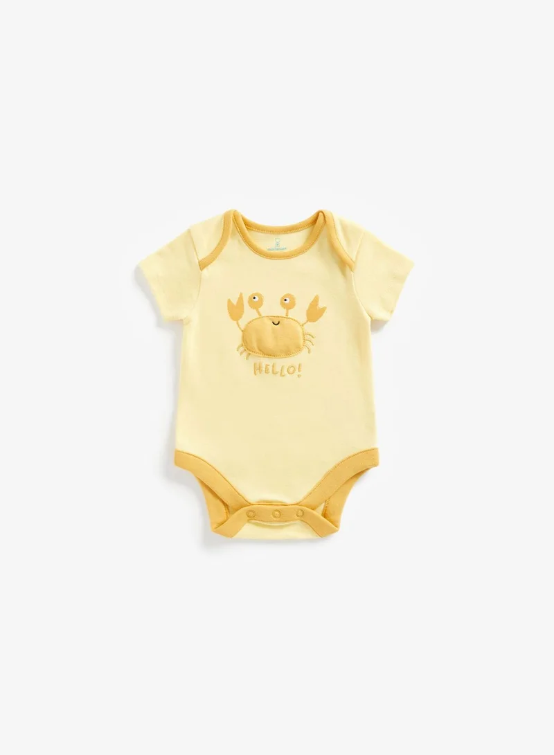 mothercare Infant 3 Pack Assorted Bodysuit