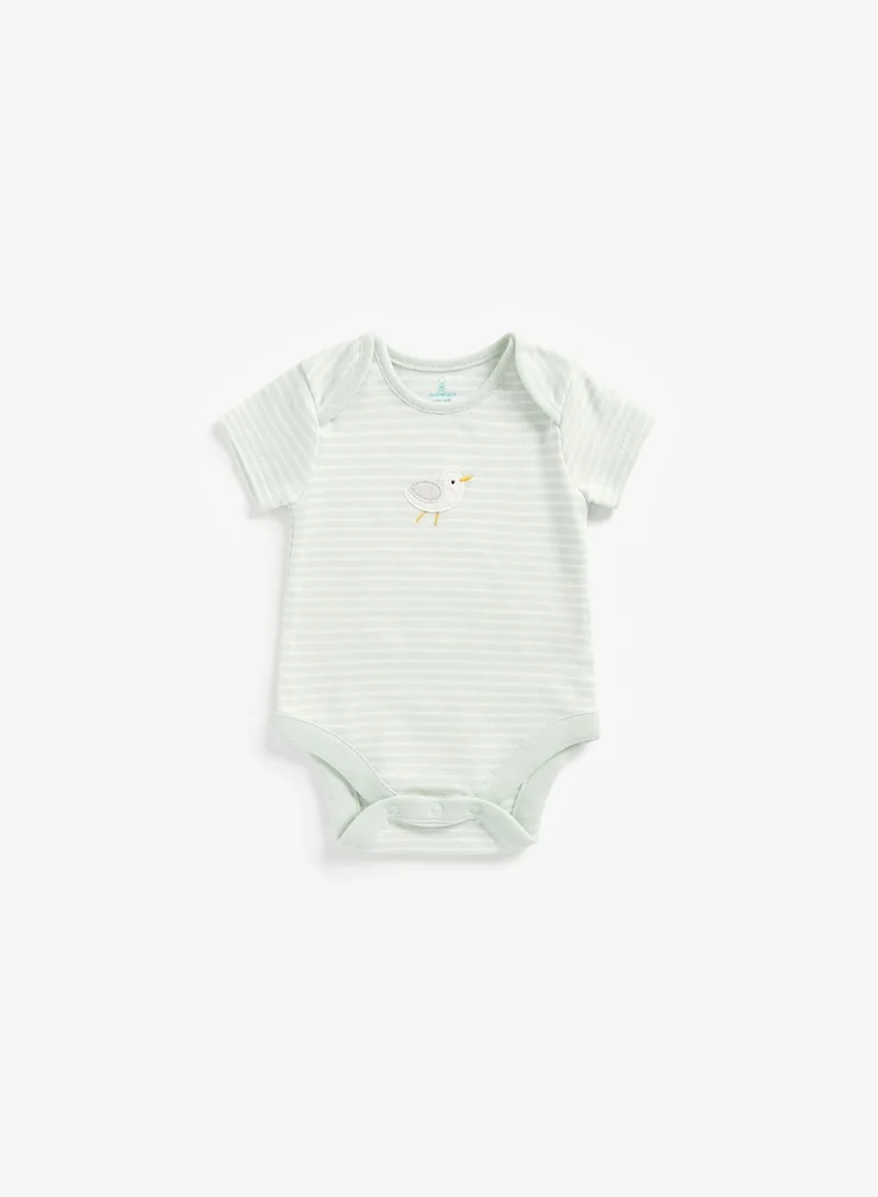 mothercare Infant 3 Pack Assorted Bodysuit