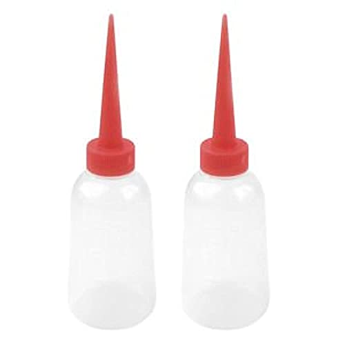 Hesch 9 empty lubricating oil/liquid dispensers/empty oil cans for oil lubricants, acrylic, art and crafts - Image 1