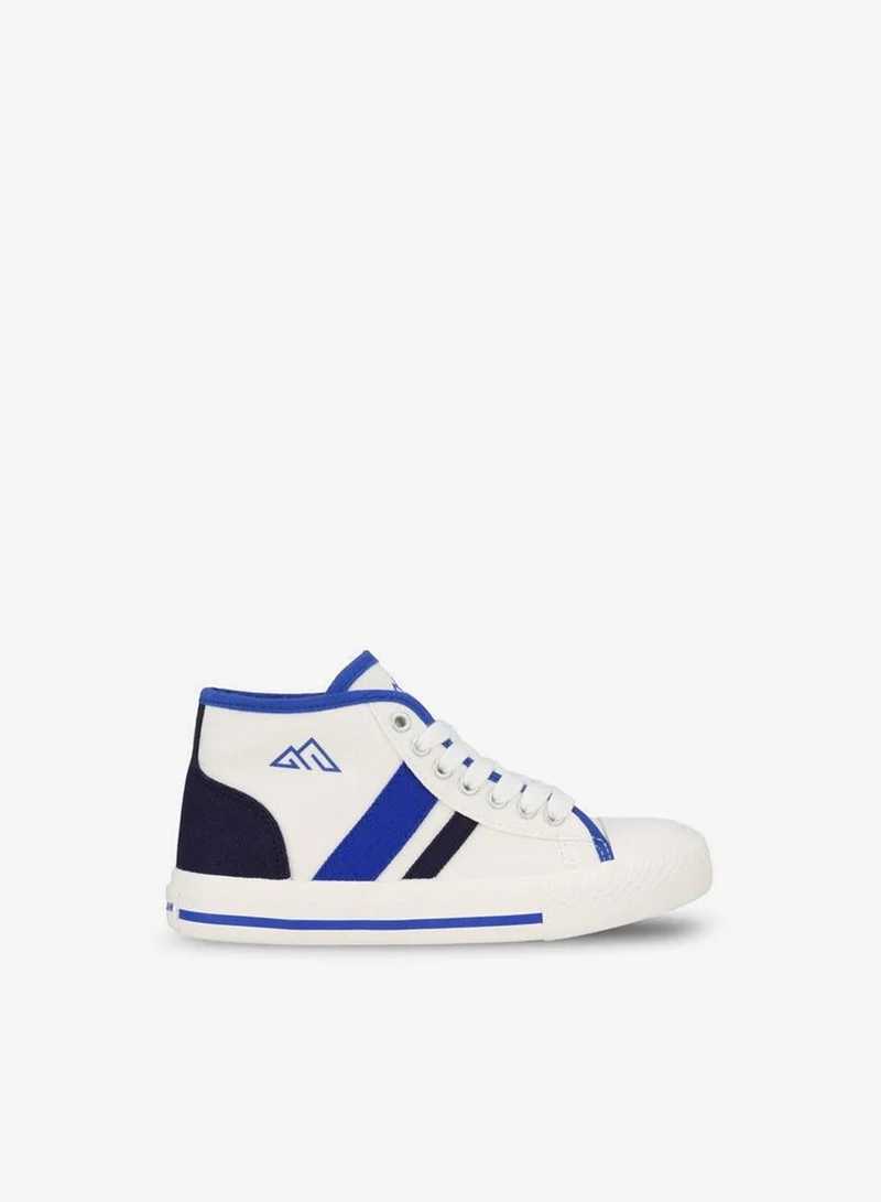 شو اكسبرس Boys Colourblock Lace-Up Ankle Sneakers
