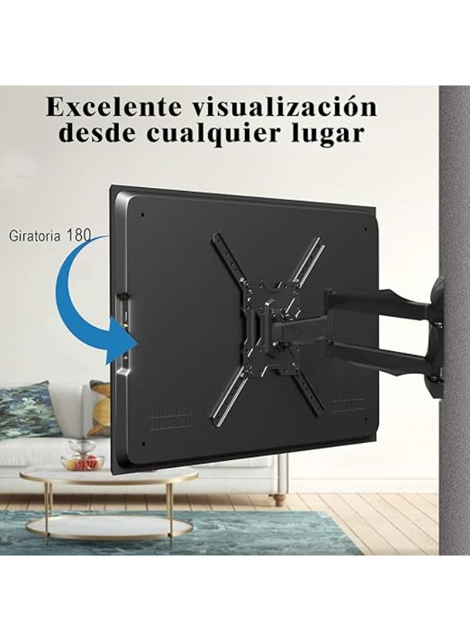 Wall mount bracket for LED/LCD/OLED/Plasma TV, black - Image 3