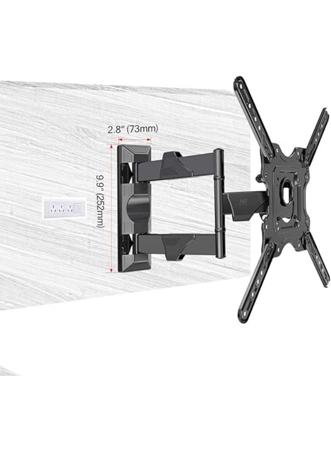 Wall mount bracket for LED/LCD/OLED/Plasma TV, black - Image 1