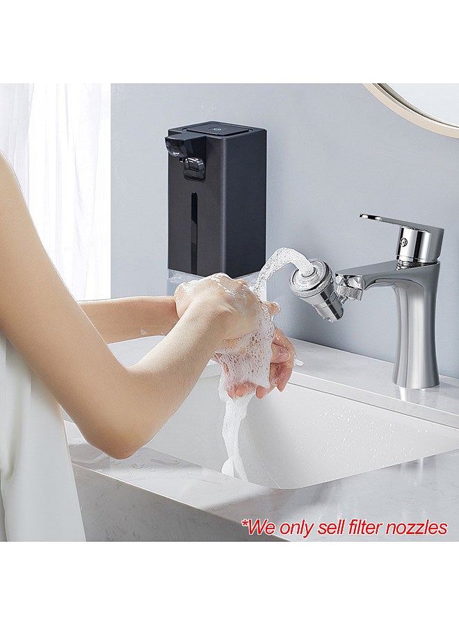 Universal 720° rotatable Faucet  filter nozzle for replacing kitchen Bathroom shower and water saving faucet，2 Modes Adjustment  - Image 5
