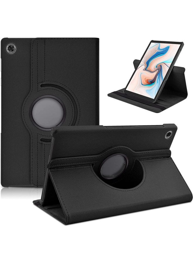 Applicable To Huawei C3-9.7 2020 Tablet Protective Case T6-10.1 360 ° Rotating Leather Case Glory 7 Factory-Color:Black-Applicable Model:T3-9.6 - Image 1