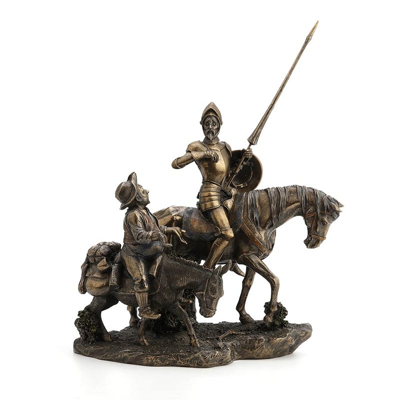 Don Quixote  Sancho Panza Statue Sculpture
