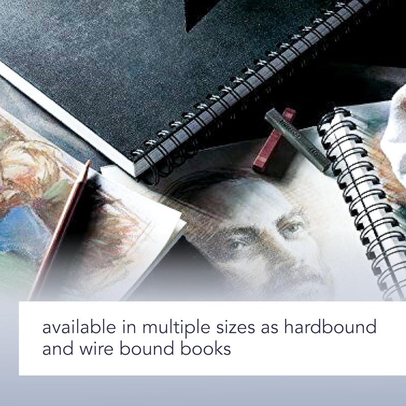 CANSON دفتر رسم كنسون للفنانين سلسلة 7x10 بوصة 80 ورقة 65lb96g ورق فني للبالغين والطلاب قلم رصاص جرافيت فحم قلم رصاص ملون - Image 5
