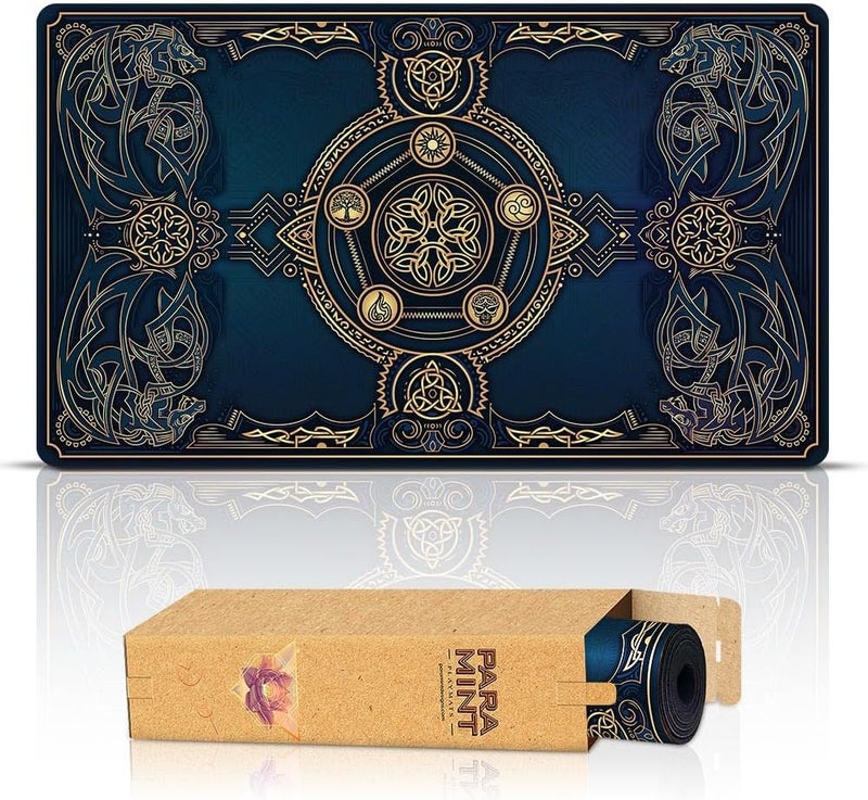 Paramint Royal Dragon Blast (Stitched) - MTG Playmat - Compatible with Magic The Gathering Playmat - Play MTG, YuGiOh, TCG - Original Play Mat Art Designs & Accessories - Image 1