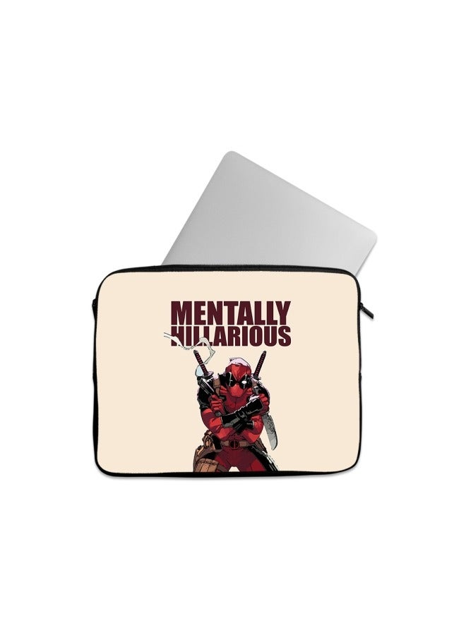 LIT Deadpool Quoted Printed Laptop Sleeve - Image 2