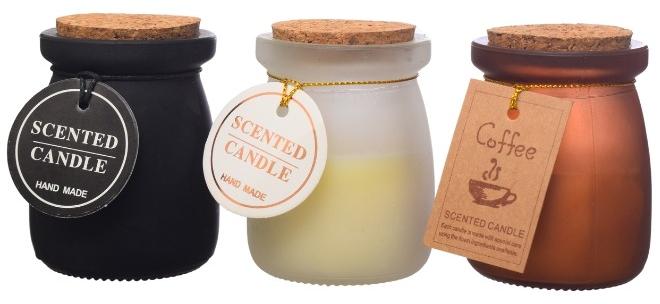 3Piece Scented Jar Wax Multicolor. - Image 1