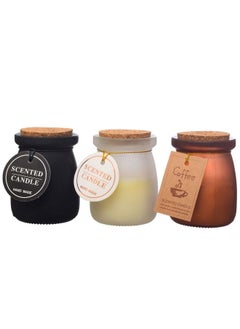 Generic 3Piece Scented Jar Wax Multicolor.  - Image 1