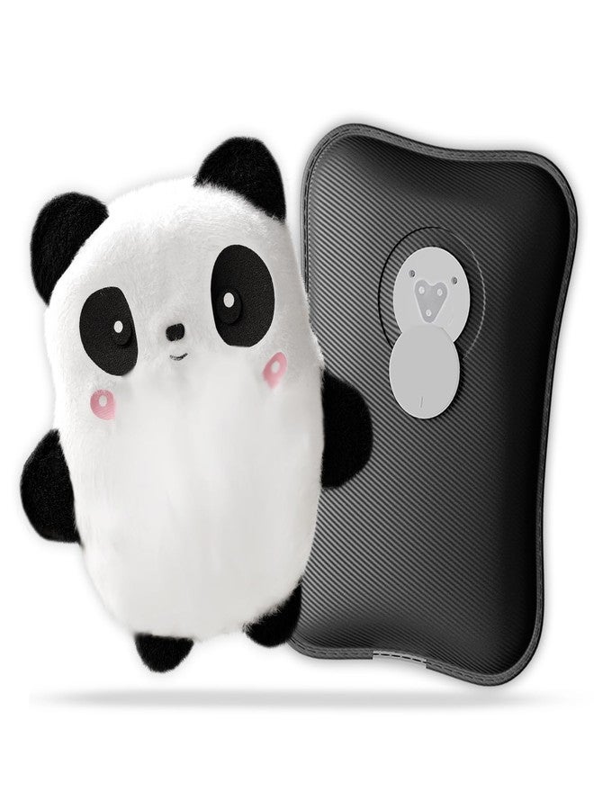 Lifelong Hot Water Bag with Panda Cover, 1L Cute Hot Water Bag with Hands Warmer Pocket, Removeable & Washable Soft Bag Cover, Helps Provide Warmth and Comfort (LLHC09) - Image 1