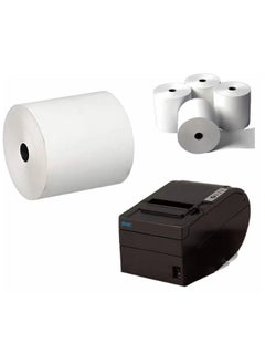 Premium Thermal Paper Roll, POS Terminal, (5 Rolls Pack) 80 x 80 mm - 48 GSM - pzsku/ZAE639794A29329C14F79Z/45/_/1733077469/121ee544-a630-418b-b8af-9b5d89967b7c