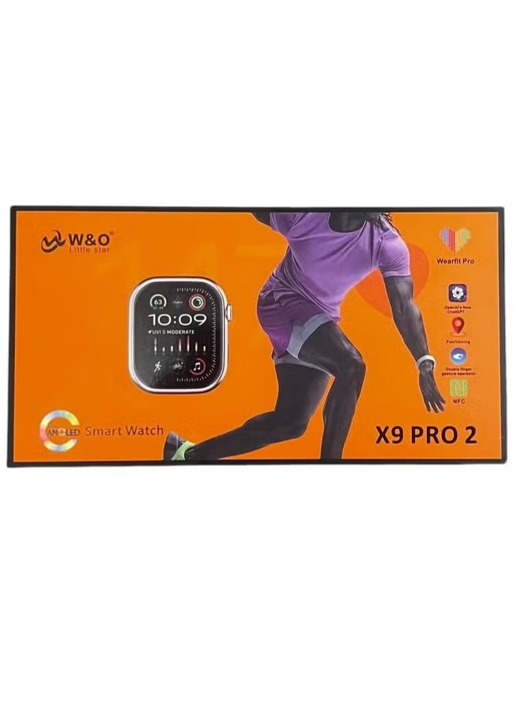 x9 pro 2 smart watch Call Wireless charging Touch Screen for IOS & android for men and women