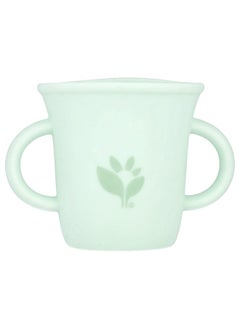 green sprouts Green Sprouts, Silicone Learning Cup, 12+ Months, Light Sage, 7 oz (207 ml)  - Image 3