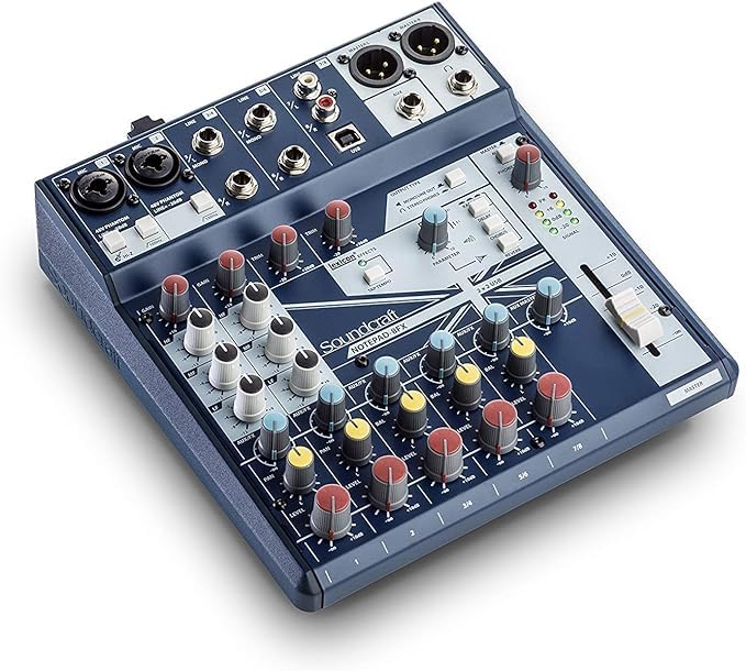 SOUNDCRAFT Notepad-8FX Small-format Analog Mixing Console with USB I/O and Lexicon Effects - Image 4