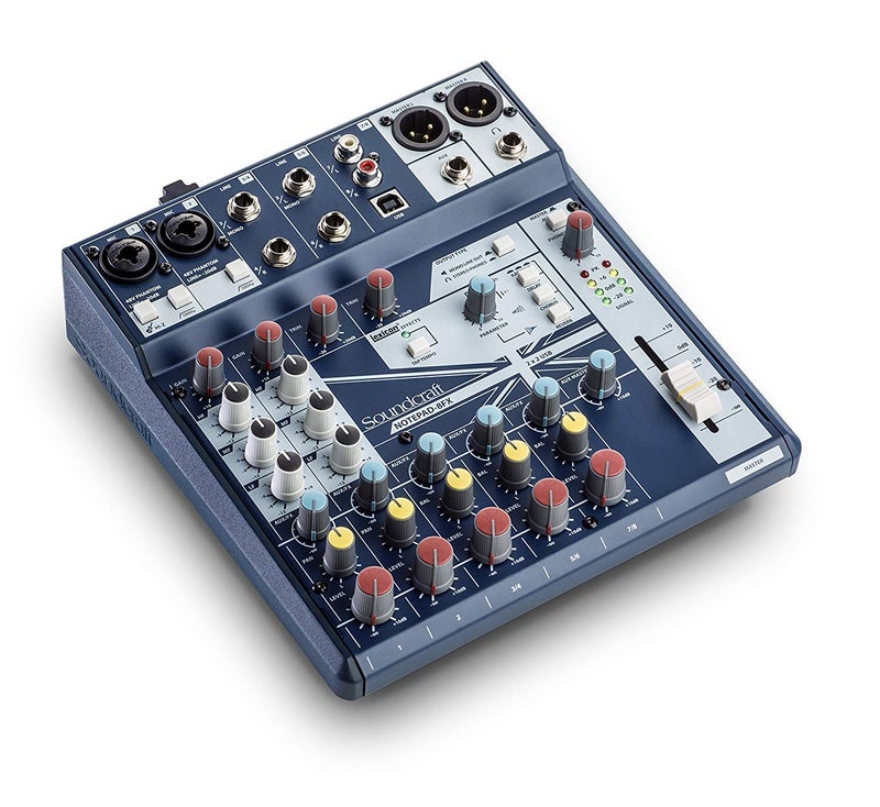SOUNDCRAFT Notepad-8FX Small-format Analog Mixing Console with USB I/O and Lexicon Effects - Image 5