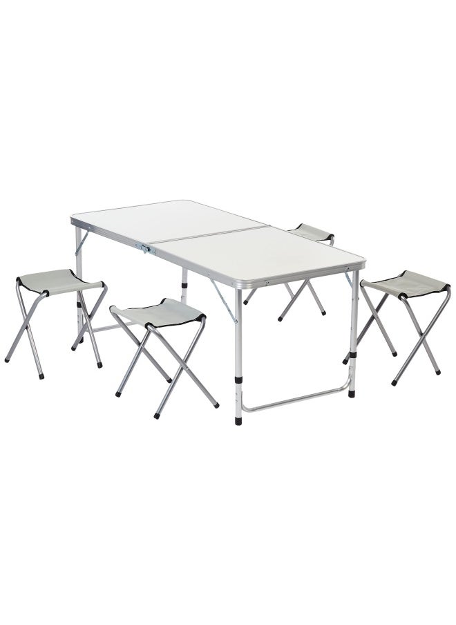 Campmate - Folding Table With 4 Chair Cm-18007 - Image 1