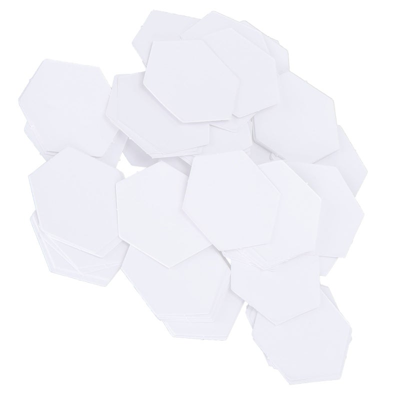 100Pcs PatchWork Template Hex Paper Modelboard Quilting Sewing Craft DIY Stitching Tool(16mm  Hex ) - Image 4