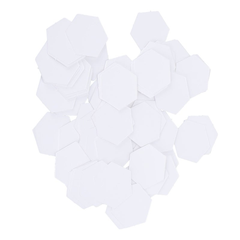 100Pcs PatchWork Template Hex Paper Modelboard Quilting Sewing Craft DIY Stitching Tool(16mm  Hex ) - Image 3