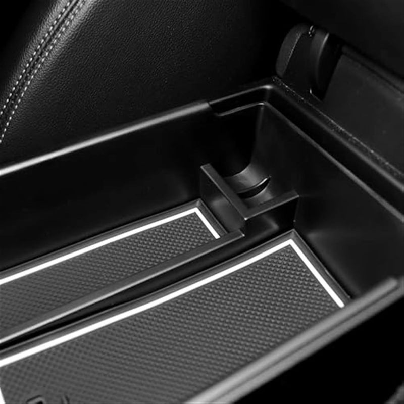 Yurefax Car Center Console Storage Box Organizer for Genesis G70 - Image 3