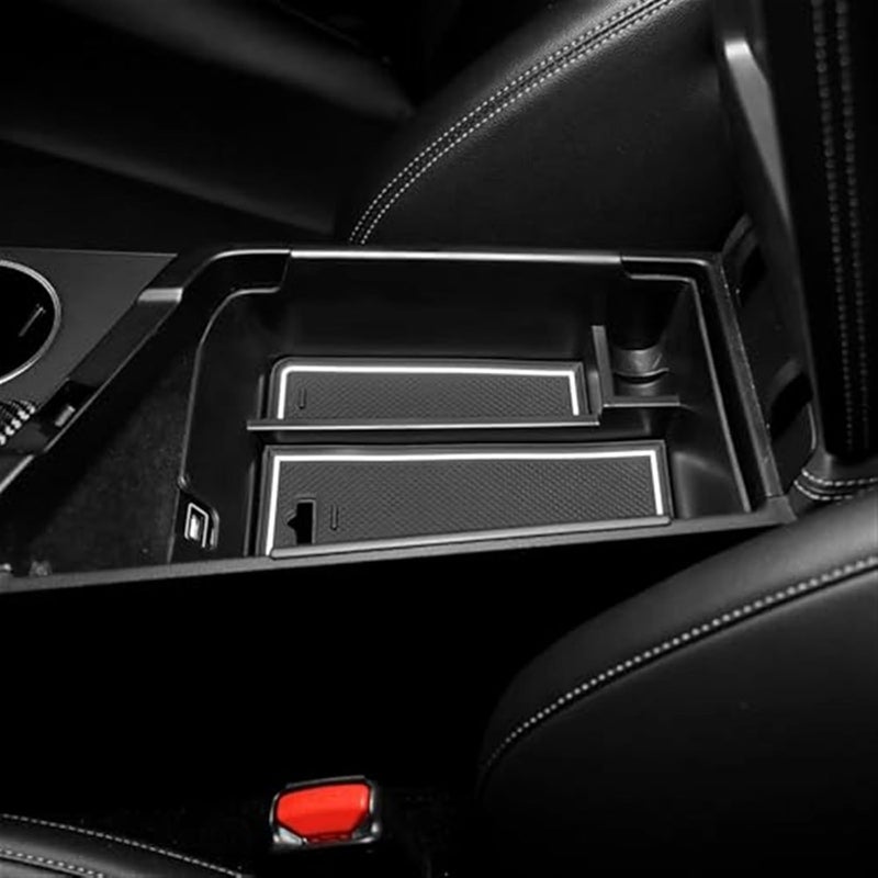 Yurefax Car Center Console Storage Box Organizer for Genesis G70 - Image 5